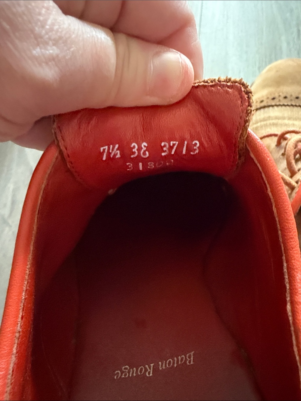 Allen Edmonds Baton Rouge suede shoes 7.5 EEE wide - Picture 5 of 9